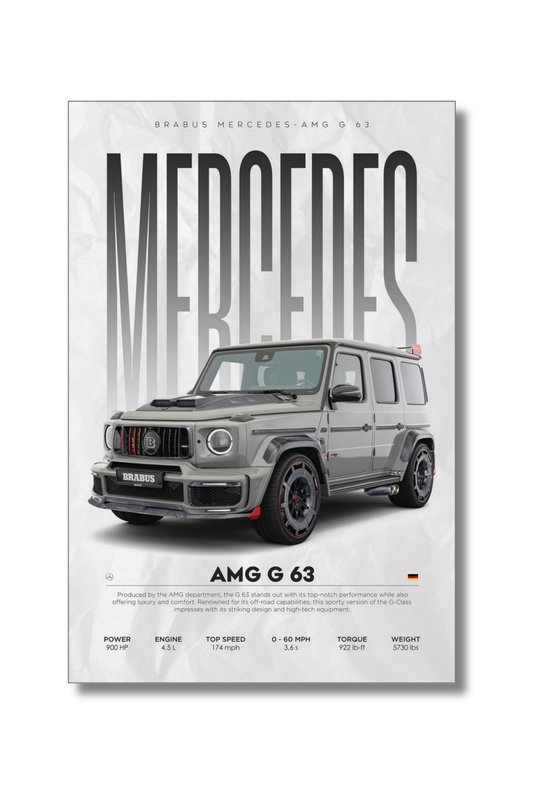 Mercedes Amg G63 Halı