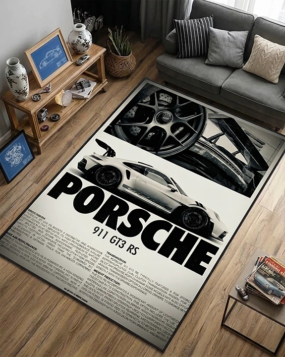 Porshe 911 Gt3 Rs Halı